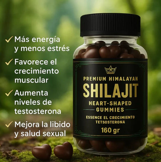 GOMITAS SHILAJIT 💪- Energía, Fuerza y Vitalidad 🔋