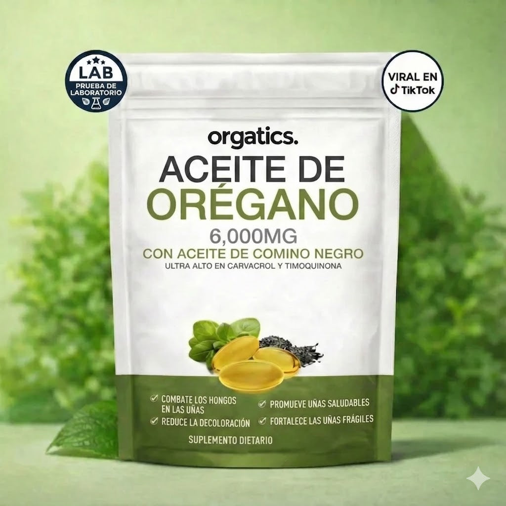ACEITE DE ORÉGANO - ELIMINA LOS HONGOS DE LAS UÑAS