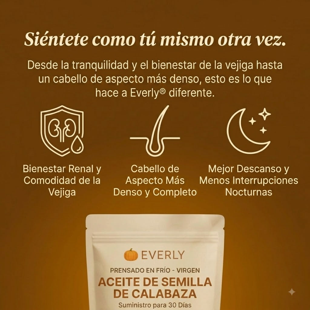 Paquete Capsulas de Aceite Semillas de Calabaza