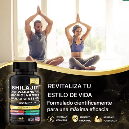 CAPSULAS SHILAJIT 💪- Energía, Fuerza y Vitalidad 🔋