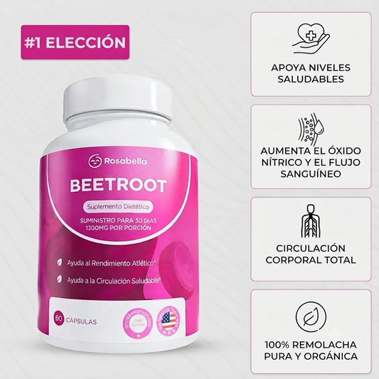 Capsulas de Remolacha Rosabella®