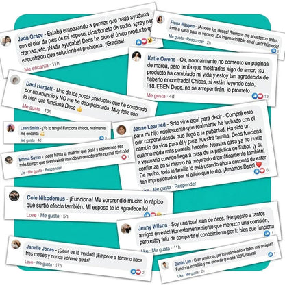 DEOS Desodorante Natural en Cápsulas x30